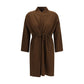 Brown Viscose Coat