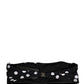 Black White Polka Dot Bandeau Beachwear Swimwear