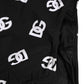 White Black Logo Waistband Midi Brief Underwear