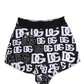 Black White DG Logo Waistband Girdle Underwear