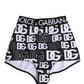 Black White DG Logo Waistband Girdle Underwear