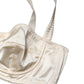 Off White Semi-Pad Underwire Balconette Bra Underwear