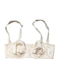 Off White Semi-Pad Underwire Balconette Bra Underwear