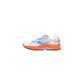 White Synthetic Athletic Sneakers