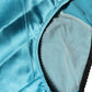 Blue Silk Blend High Waist Girdle Panty Underwear