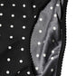 Black Polka Dots Mid Waist Brief Panty Underwear