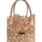 Brown PU Women Handbag