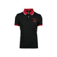 Black Cotton Polo Shirt
