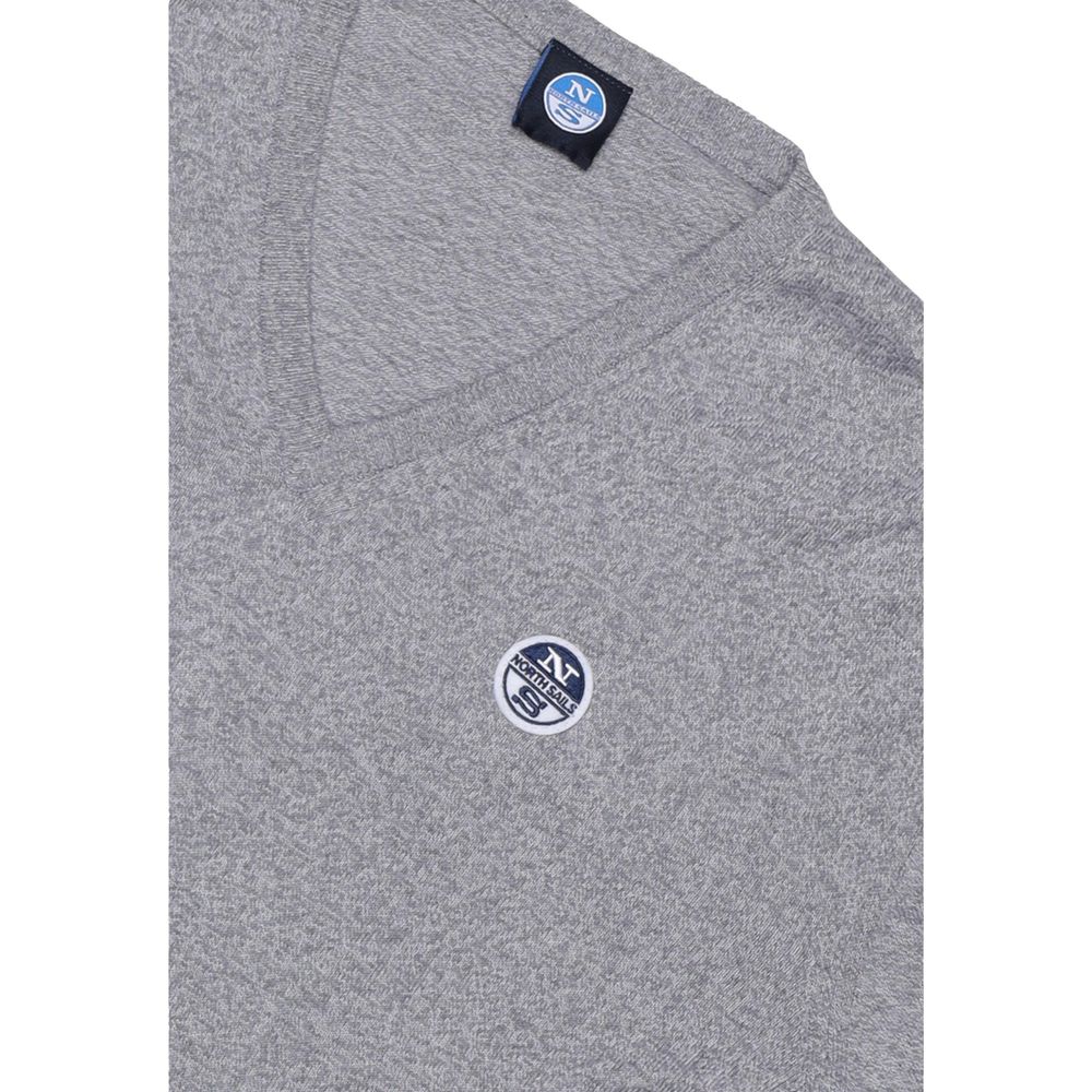 Gray Cotton Sweatshirt