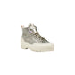 Green Fabric Athletic Sneakers