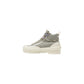 Green Fabric Athletic Sneakers