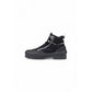 Black Fabric Athletic Sneakers