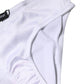 White Silk Stretch Mid Waist Brief Panty Underwear