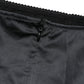 Black Silk Blend High Waist Girdle Panty Underwear