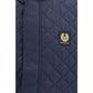 Blue Polyester Shell Jacket
