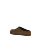 Brown Calf Leather Bos Taurus Clogs