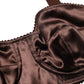 Brown Semi-Pad Underwire Balconette Underwear