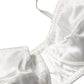 White Semi-Pad Underwire Balconette Underwear