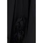 Black Cotton Casual Dress