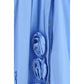 Blue Cotton Casual Dress