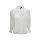 White Cotton Pattern Shirt