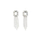 Silver Brass Earrings