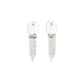 Silver Brass Earrings