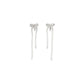 Silver Brass Earrings