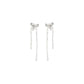 Silver Brass Earrings