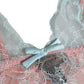Multicolor Sheer Lace Lingerie Chemise Top Underwear