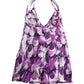 Multicolor Patterned Halter Neck Underwear