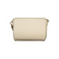 Beige Polyurethane Women's Bag