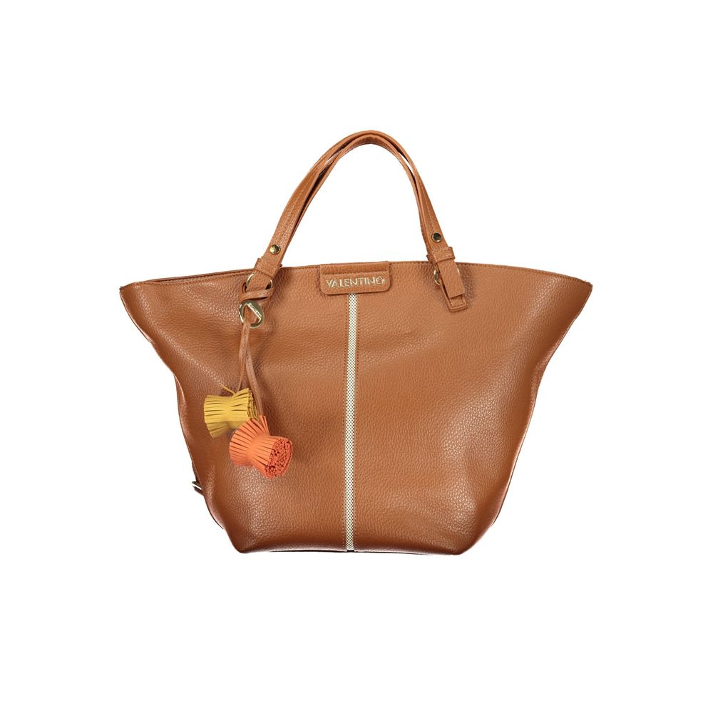 Brown Polyethylene Handbag