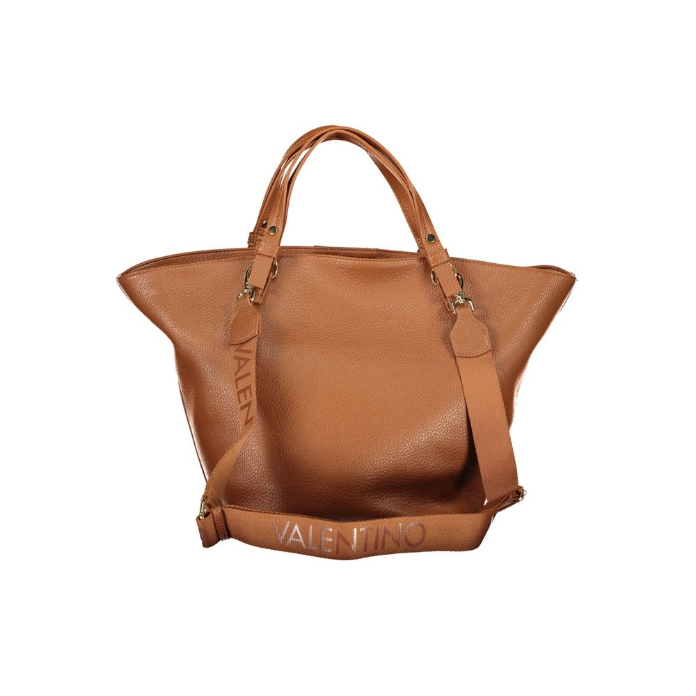 Brown Polyethylene Handbag