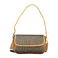 Brown Polyurethane Women's Bag