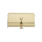 Beige Polyurethane Women's Handbag