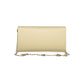 Beige Polyurethane Women's Handbag