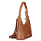 Brown Polyurethane Women's Bag