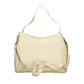 Beige Polyurethane Women's Bag