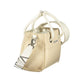 White Polyurethane Women's Handbag