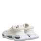 White Slip On Wave Low Top Sneakers Shoes