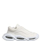 White Slip On Wave Low Top Sneakers Shoes