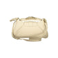 Beige Polyurethane Women's Bag