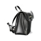 Black Polyurethane Women's Backpack