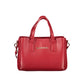 Red Polyurethane Women's Bag