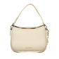 Beige Polyurethane Women's Bag