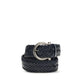 Blue Calf Leather Bos Taurus Belt