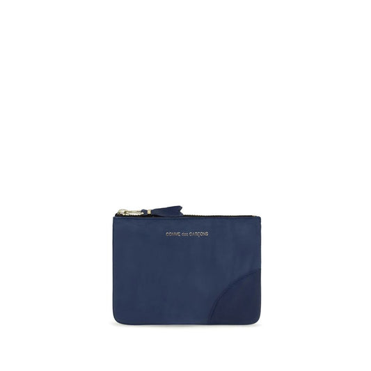 Blue Calf Leather Bos Taurus Wallet