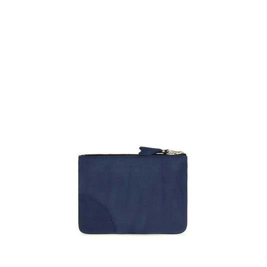 Blue Calf Leather Bos Taurus Wallet