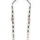 Black Leather Gold Chain Bag Accessory Shoulder Strap